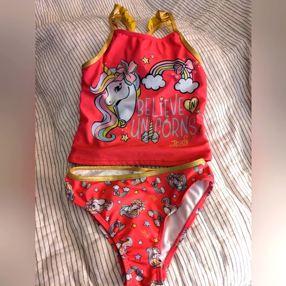 Jojo Siwa girls swimsuit - Picture 1 of 7